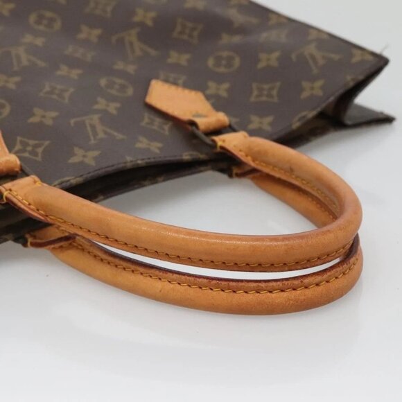 LOUIS VUITTON Monogram Sac Plat Hand Bag M51140 LV Auth 139114 - Picture 8 of 16